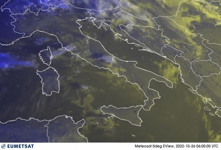 METEO AM, previsioni del tempo in Italia per il giorno 26/10/2022