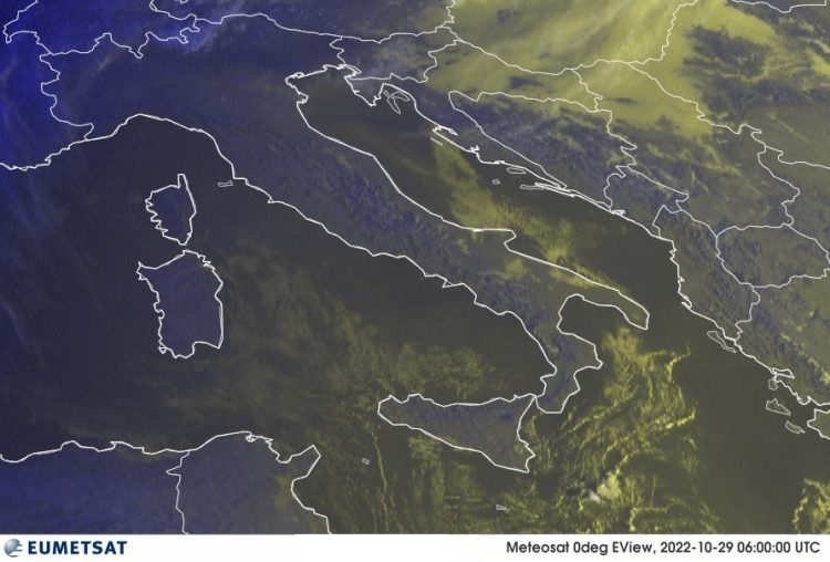 METEO AM, previsioni del tempo in Italia per il giorno 29/10/2022