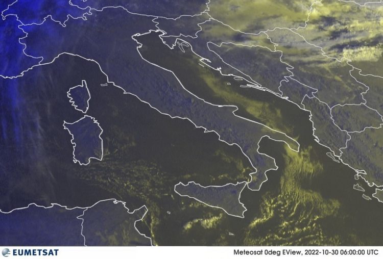 METEO AM, previsioni del tempo in Italia per il giorno 30/10/2022