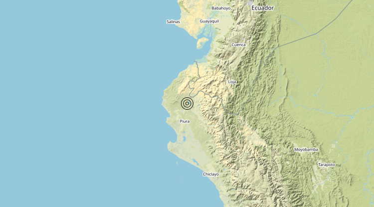 Terremoto Peru [Land] – Magnitudo 6.0