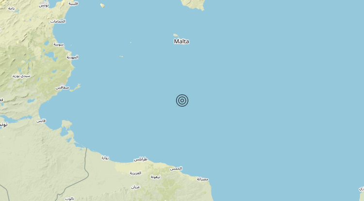 Terremoto Libya [Sea] – Magnitudo 4.0