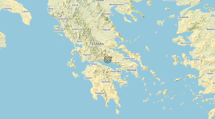 Terremoto Greece [Sea] – Magnitudo 5.2
