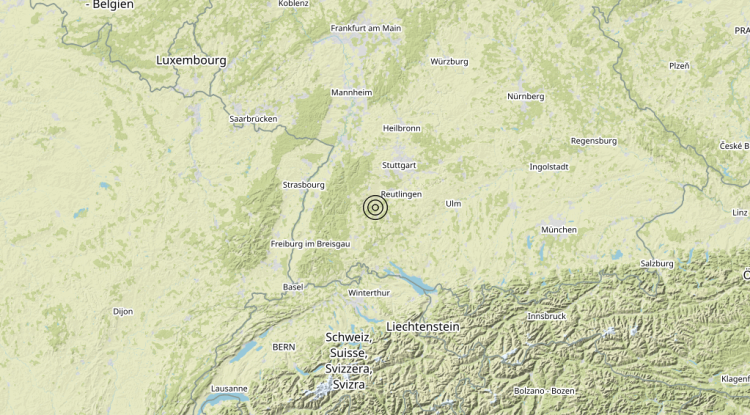 Terremoto Germany – Magnitudo 3.7