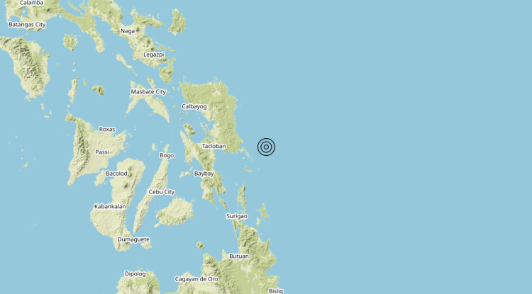 Terremoto Philippines [Sea] – Magnitudo 5.5