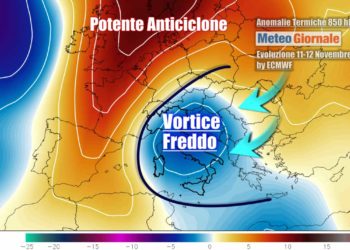 Meteo: FOLLE botto invernale in 6 giorni altri 15 GRADI in meno e NEVE al piano?