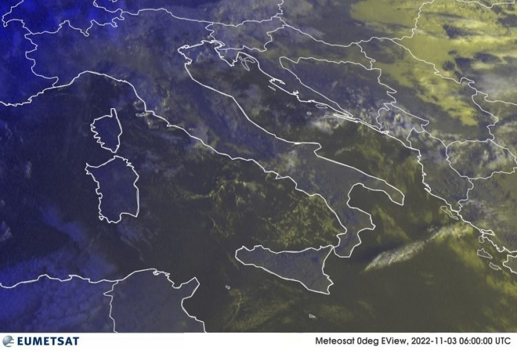 METEO AM, previsioni del tempo in Italia per il giorno 03/11/2022