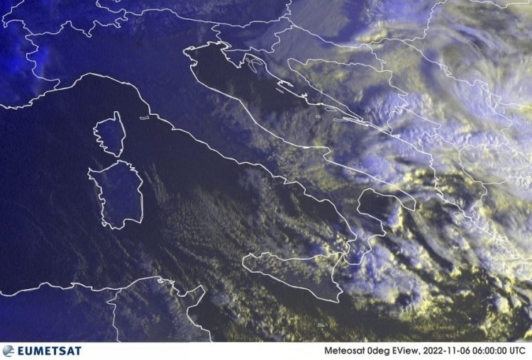 METEO AM, previsioni del tempo in Italia per il giorno 06/11/2022