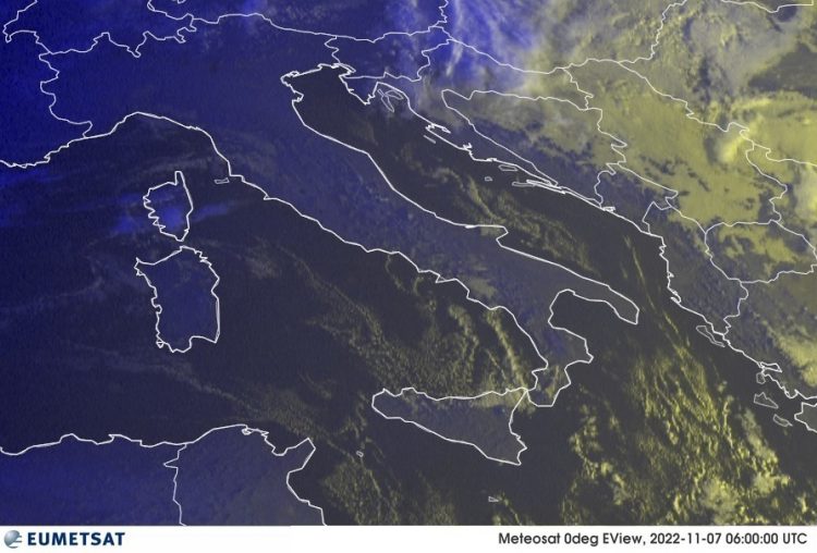 METEO AM, previsioni del tempo in Italia per il giorno 07/11/2022