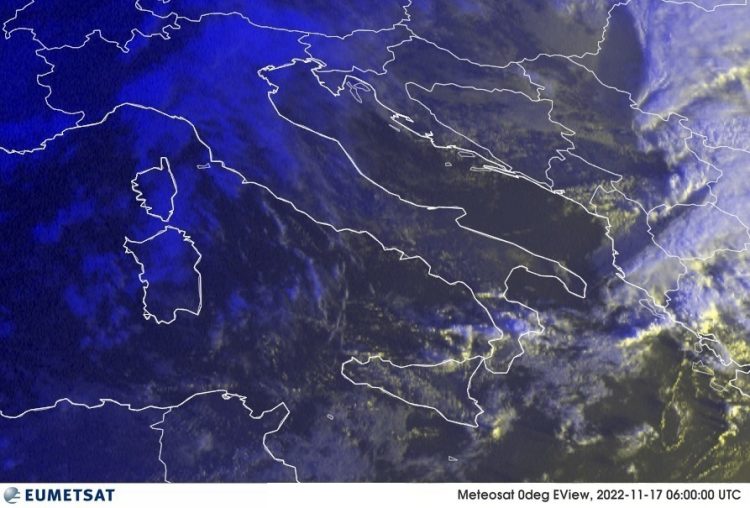 METEO AM, previsioni del tempo in Italia per il giorno 17/11/2022