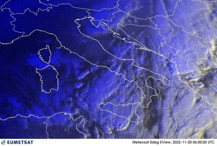 METEO AM, previsioni del tempo in Italia per il giorno 20/11/2022