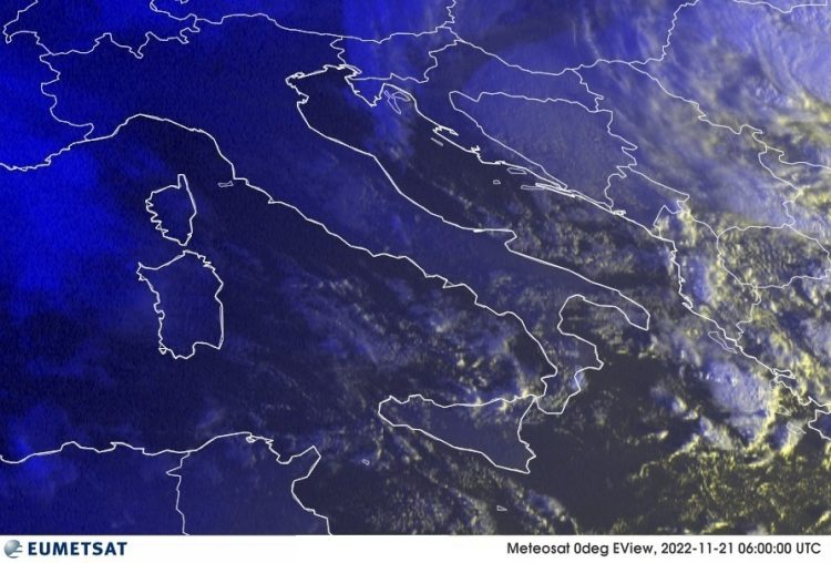 METEO AM, previsioni del tempo in Italia per il giorno 21/11/2022