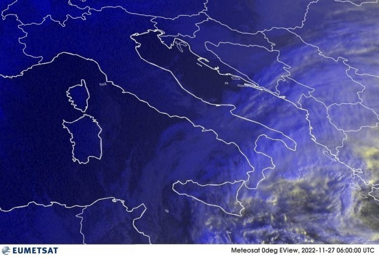METEO AM, previsioni del tempo in Italia per il giorno 27/11/2022