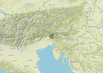 Terremoto 3 km NE Torreano (UD) – Magnitudo 3.2