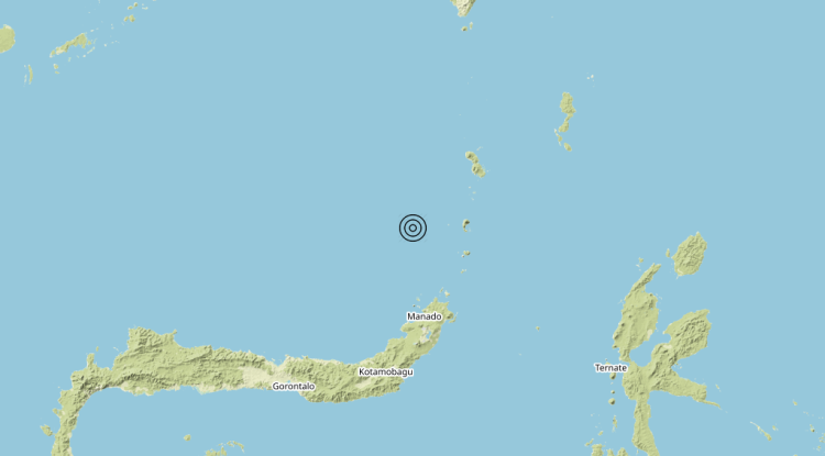 Terremoto Indonesia [Sea] – Magnitudo 5.7