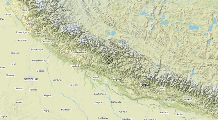 Terremoto Nepal – Magnitudo 5.9