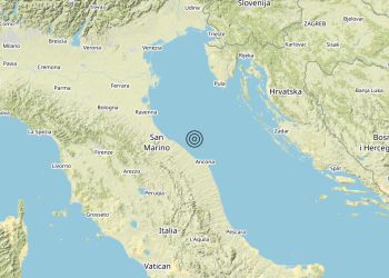 Terremoto Costa Marchigiana Anconetana (Ancona) – Magnitudo 3.4