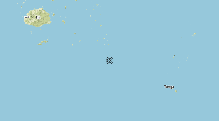 Terremoto Fiji Islands region [Sea: Fiji] – Magnitudo 6.8