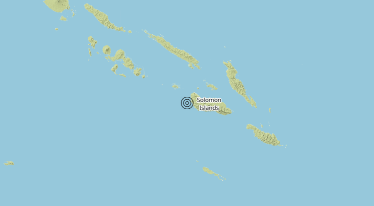 Terremoto Solomon Is. [Sea] – Magnitudo 6.9