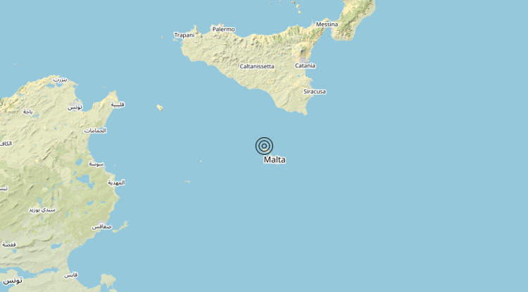 Terremoto Malta (MALTA) – Magnitudo 4.3