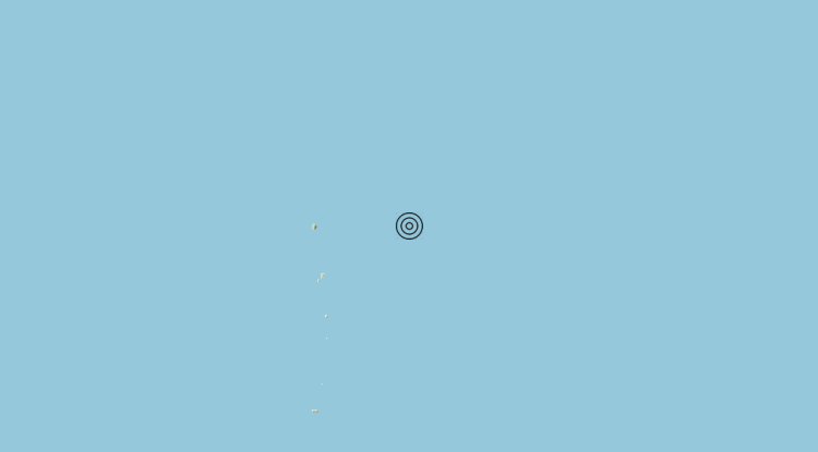 Terremoto Northern Mariana Islands-Guam [Sea] – Magnitudo 5.8