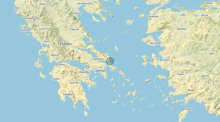 Terremoto Greece [Land] – Magnitudo 5.0