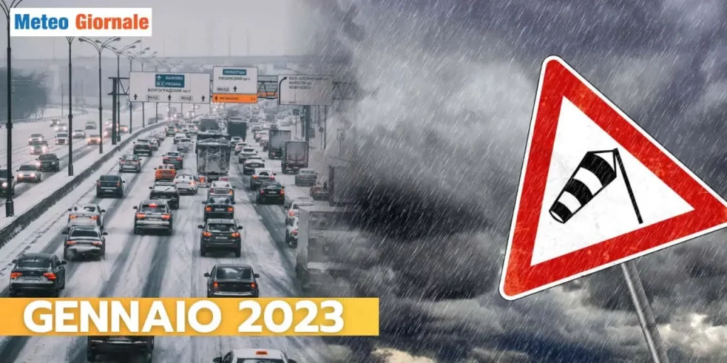 Previsioni meteo dicembre 2022 e gennaio 2023