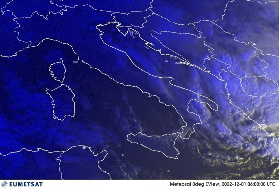 Previsioni Meteo Italia 01-12-2022