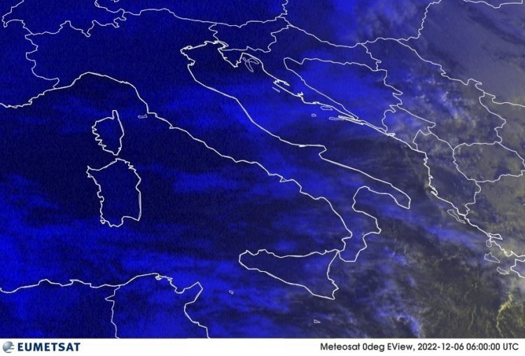 METEO AM, previsioni del tempo in Italia per il giorno 06/12/2022