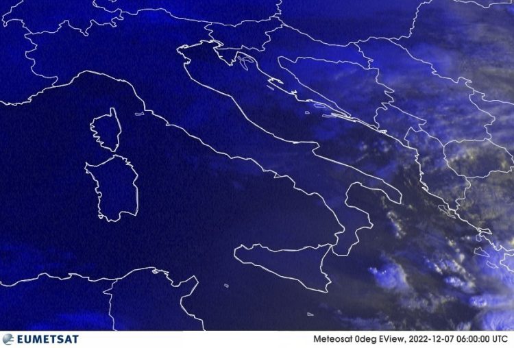 METEO AM, previsioni del tempo in Italia per il giorno 07/12/2022