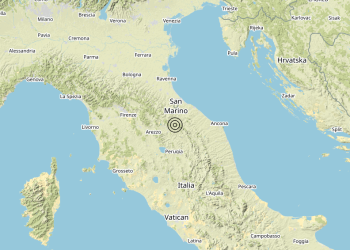 Terremoto 4 km N Pietralunga (PG) – Magnitudo 3.7