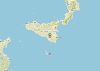 Terremoto 4 km SE Mazzarrone (CT) – Magnitudo 4.1