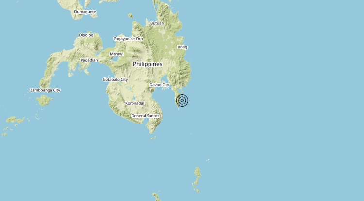 Terremoto Philippines [Sea] – Magnitudo 5.6