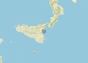 Terremoto Costa Catanese (Catania) – Magnitudo 3.0
