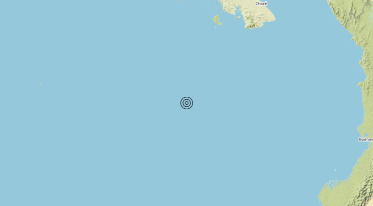 Terremoto Colombia [Sea] – Magnitudo 5.7