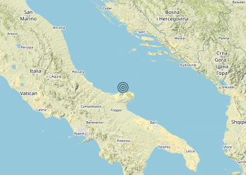Terremoto Costa Garganica (Foggia) – Magnitudo 3.2