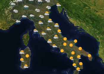 Meteo di domani: previsioni del tempo in Italia per il giorno 29-10-2023