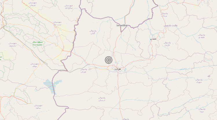 Terremoto Northwestern Afghanistan [Land: Afghanistan] – Magnitudo 6.4