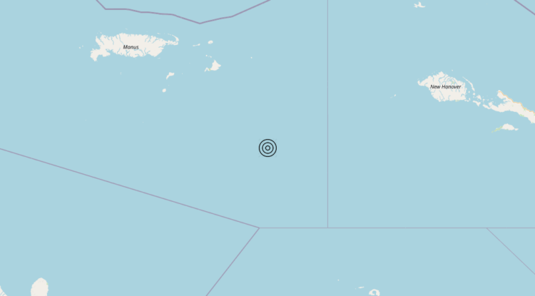 Terremoto Papua New Guinea [Sea] – Magnitudo 5.9