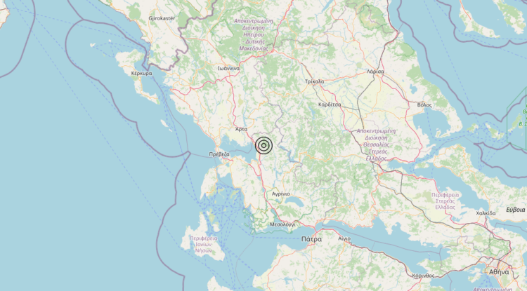 Terremoto Greece – Magnitudo 4.6