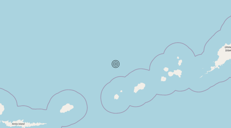 Terremoto Fox Islands, Aleutian Islands, United States [Sea: United States] – Magnitudo 5.7