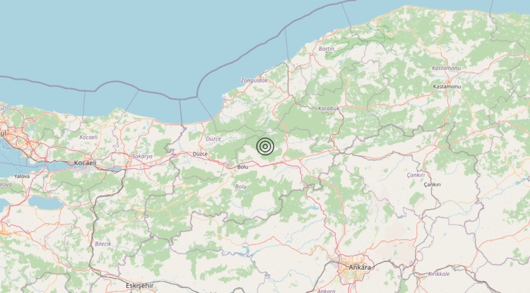 Terremoto Turkey – Magnitudo 4.5