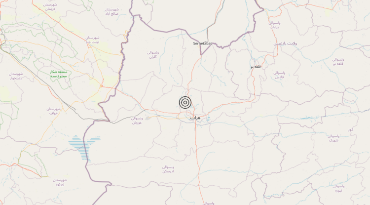 Terremoto Northwestern Afghanistan [Land: Afghanistan] – Magnitudo 6.4