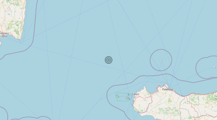 Terremoto Tirreno Meridionale (MARE) – Magnitudo 3.1