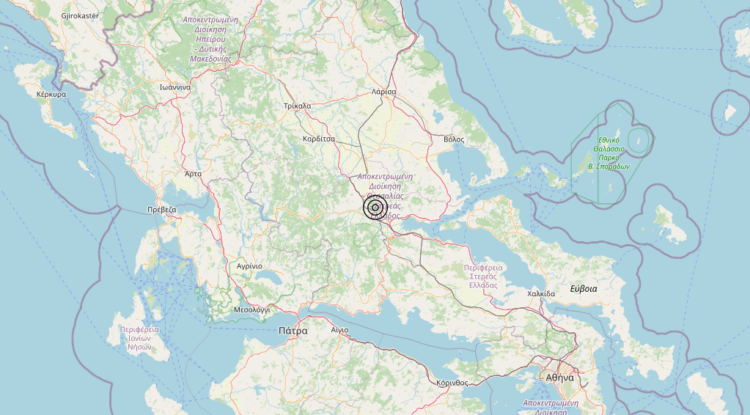 Terremoto Greece – Magnitudo 4.6