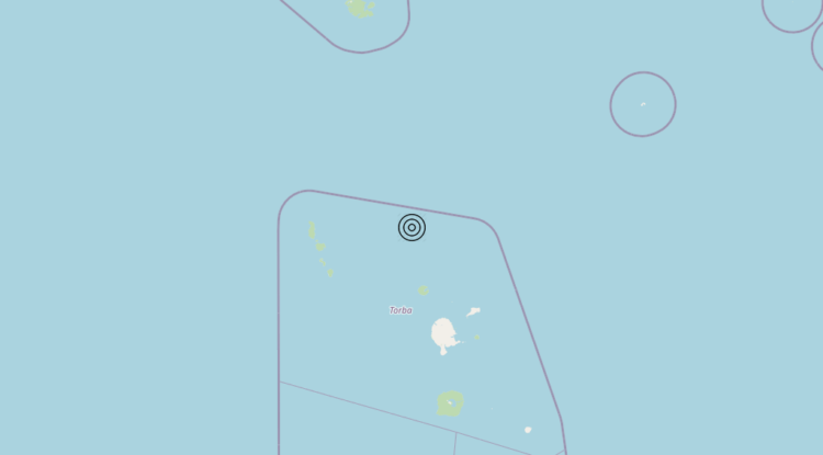 Terremoto Vanuatu Islands [Sea: Vanuatu] – Magnitudo 5.7