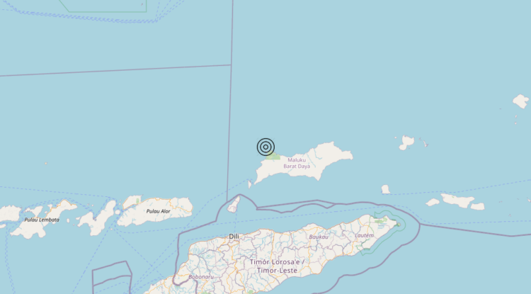 Terremoto Indonesia [Sea] – Magnitudo 5.6