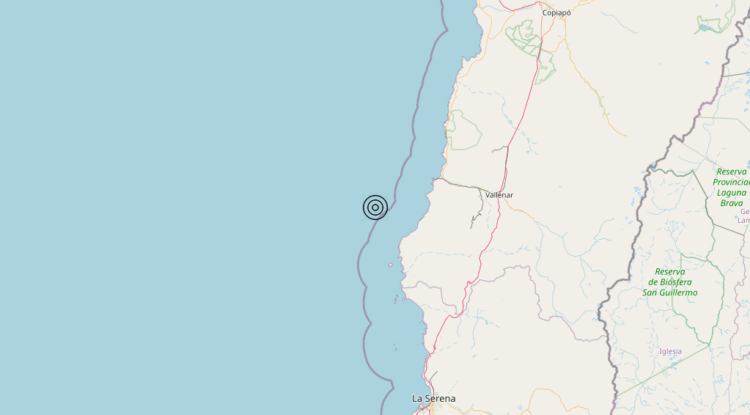 Terremoto Chile (Peruvian point of view) [Sea] – Magnitudo 6.6