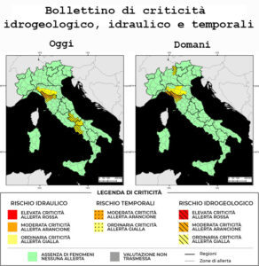 Bollettino di allerta meteo del 30/11/2023