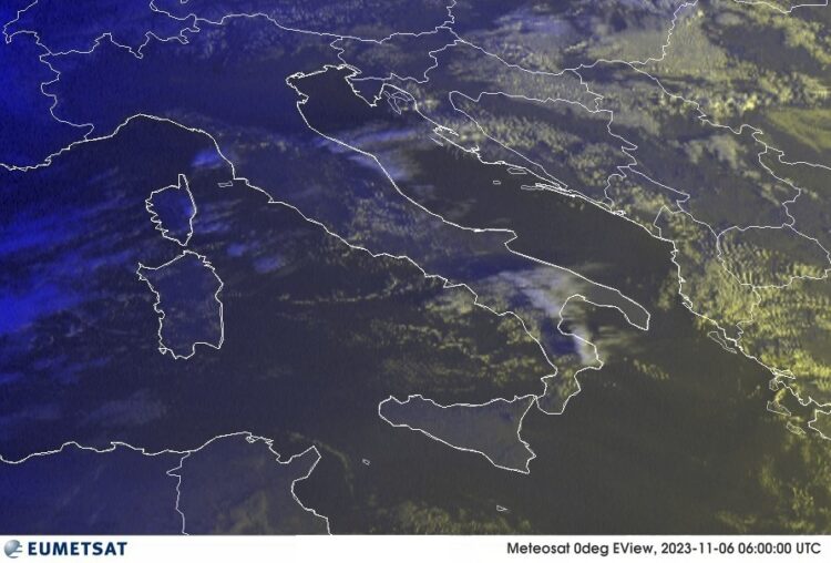 METEO AM, previsioni del tempo in Italia per il giorno 06/11/2023