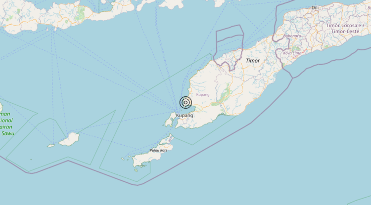 Terremoto Indonesia [Sea] – Magnitudo 6.0